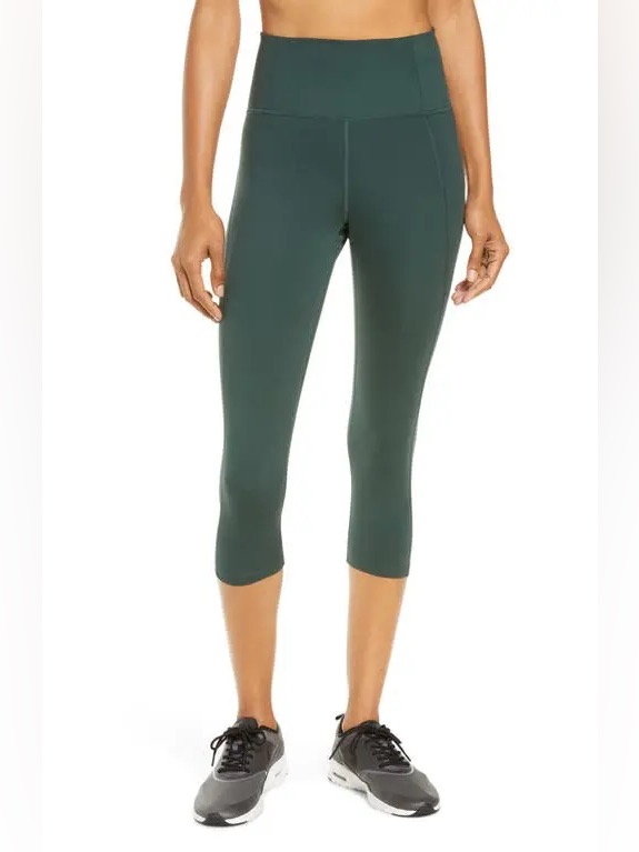 Girlfriend Collective High Waist Capri Leggings